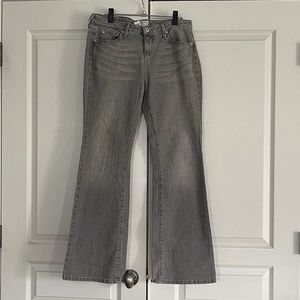 Women’s Gray Bootcut Denim Jeans Sz 10